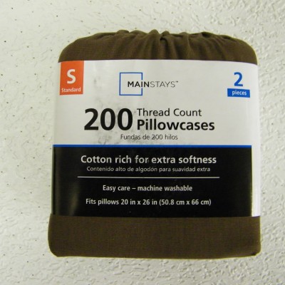 PILLOW CASE STND 2PK DARK BROWN -  Pensacola, FL