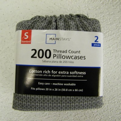 PILLOW CASE STND 2PK GRAY -  Pensacola, FL