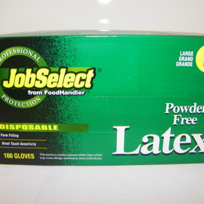 GLOVE LATEX POWDER FREE LG 100PK -  Biloxi, MS