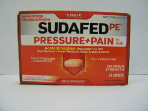 MED SUDAFED PE (NON DROWSY) 24 CAPS -  Pascagoula, MS