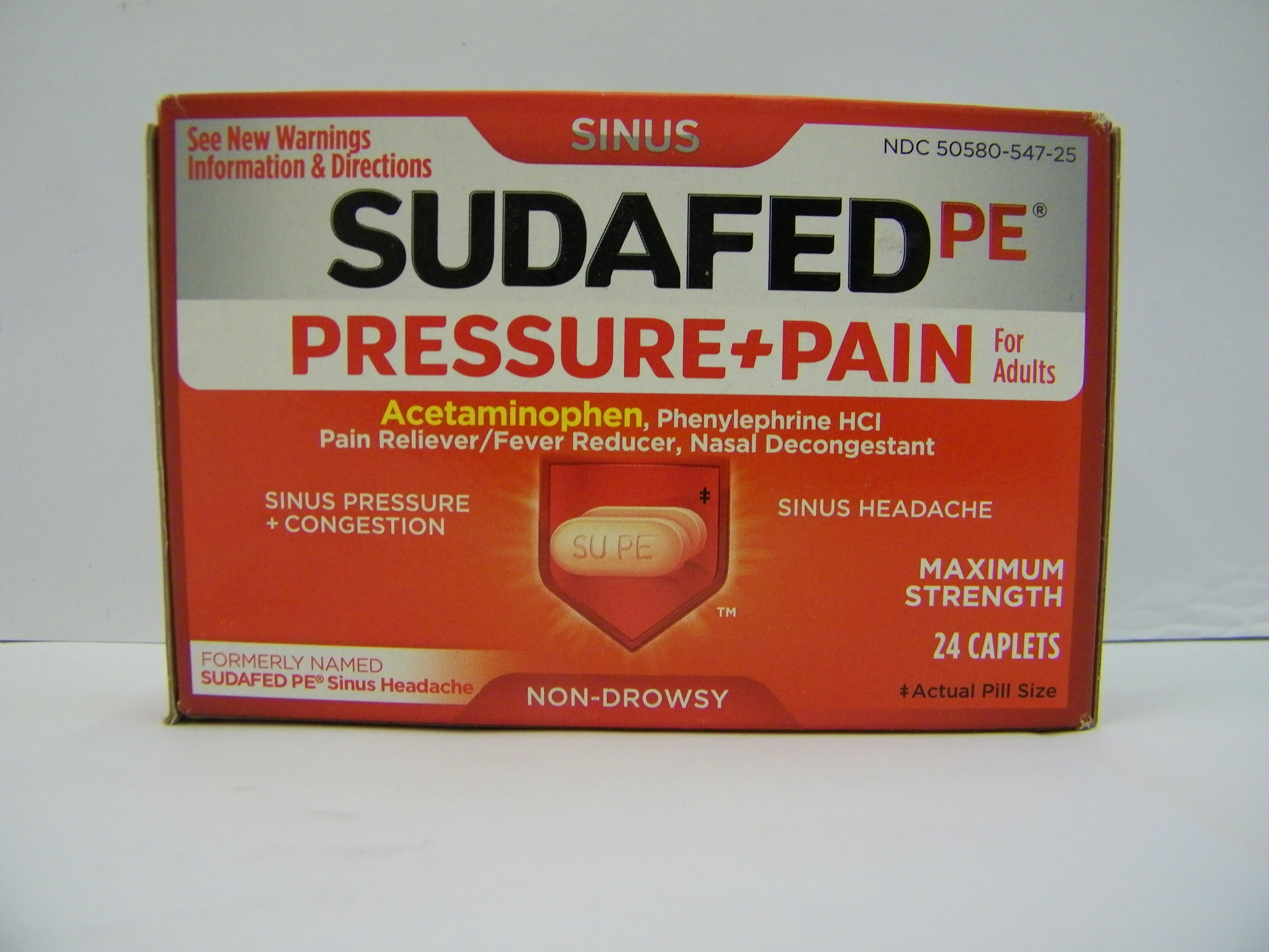 MED SUDAFED PE (NON DROWSY) 24 CAPS -  Pascagoula, MS