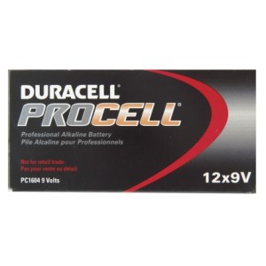 BATTERY 9 VOLT 12 PK DURACELL - Mobile, AL
