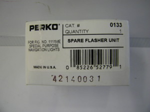 SPARE FLASHER UNIT FOR 1111ME -  Gulf Port, MS