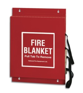 FIRE BLANKET W/ METAL CASE -  Pascagoula, MS