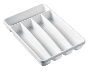 SILVERWARE TRAY WHITE -  Biloxi, MS